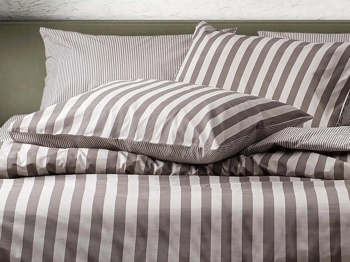 Renforcé bomuld Stripe