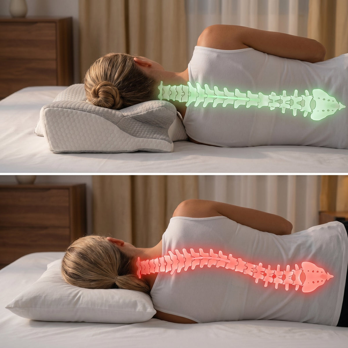 DrømmeRo™ - Ergonomisk Cervical Pude 2