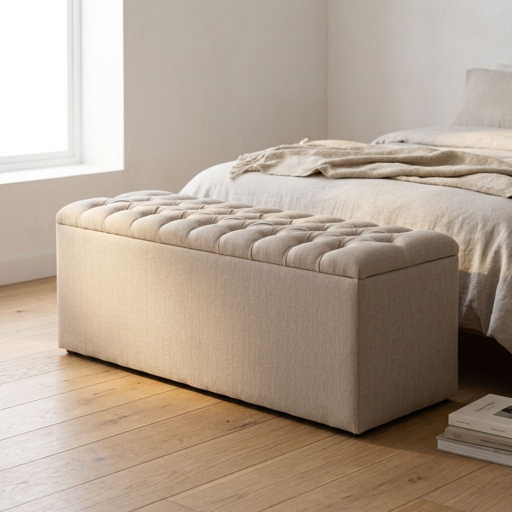 Simpel Chesterfield sengekiste 1