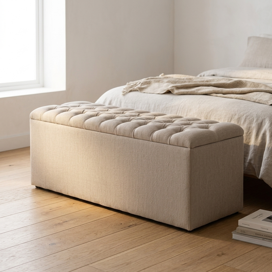 Simpel Chesterfield sengekiste 1