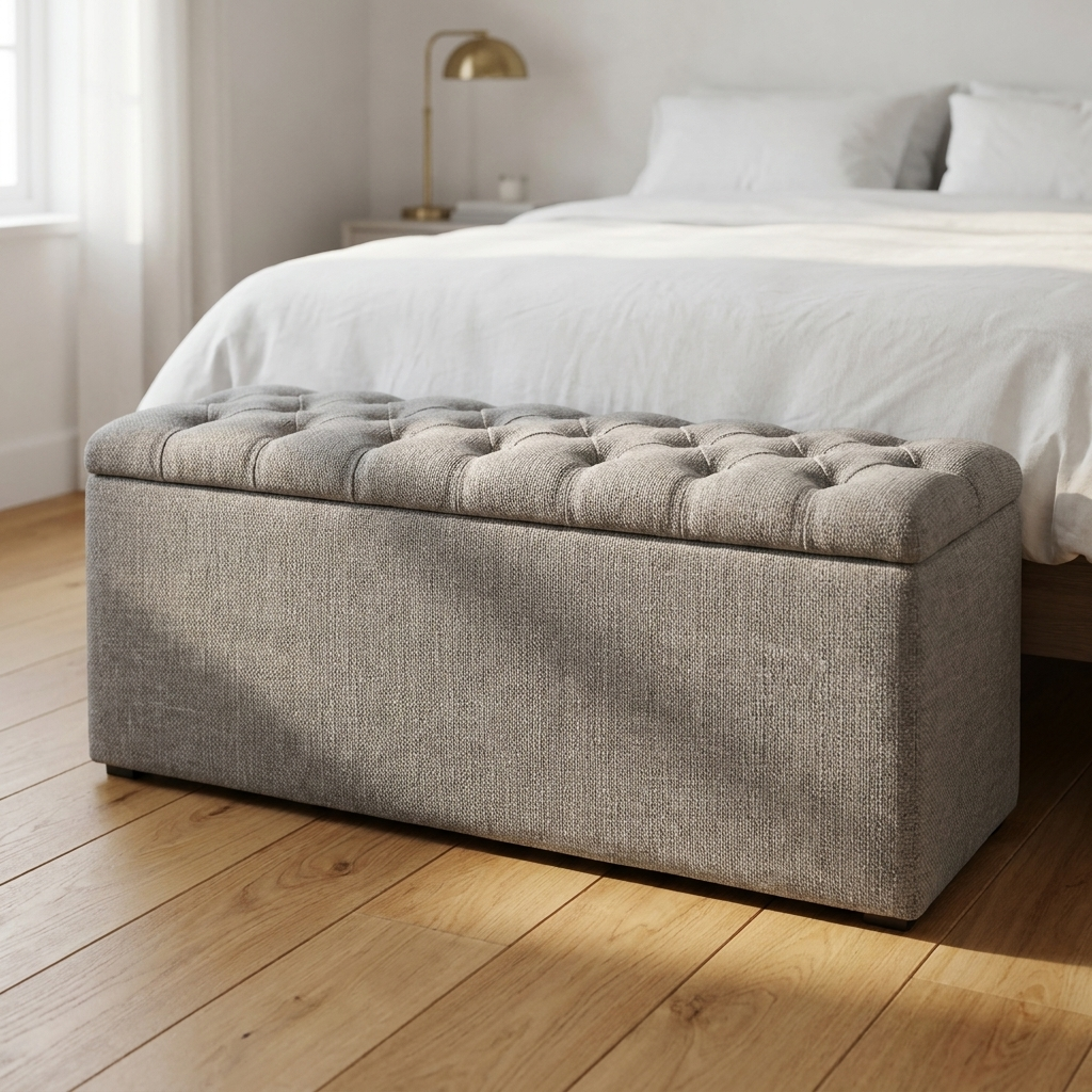 Simple Chesterfield Sengekiste 3
